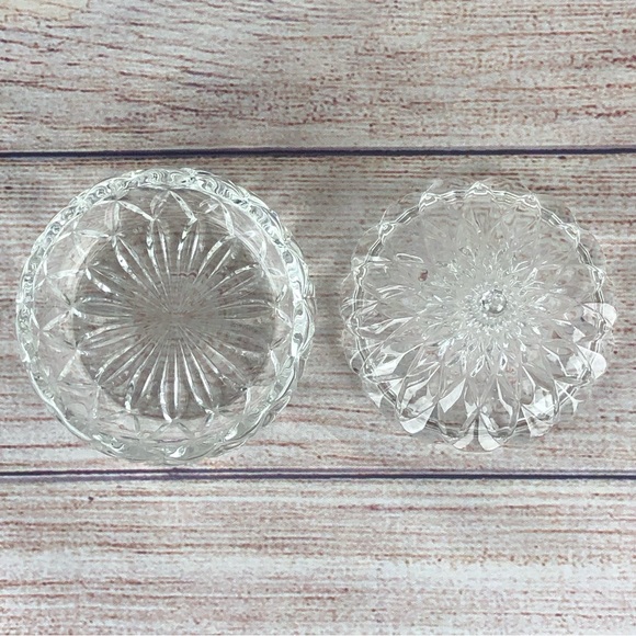 Vintage Hershey’s Crystal Kiss Candy Dish Trinket Box - Jonal Crystal - USA - Picture 4 of 6